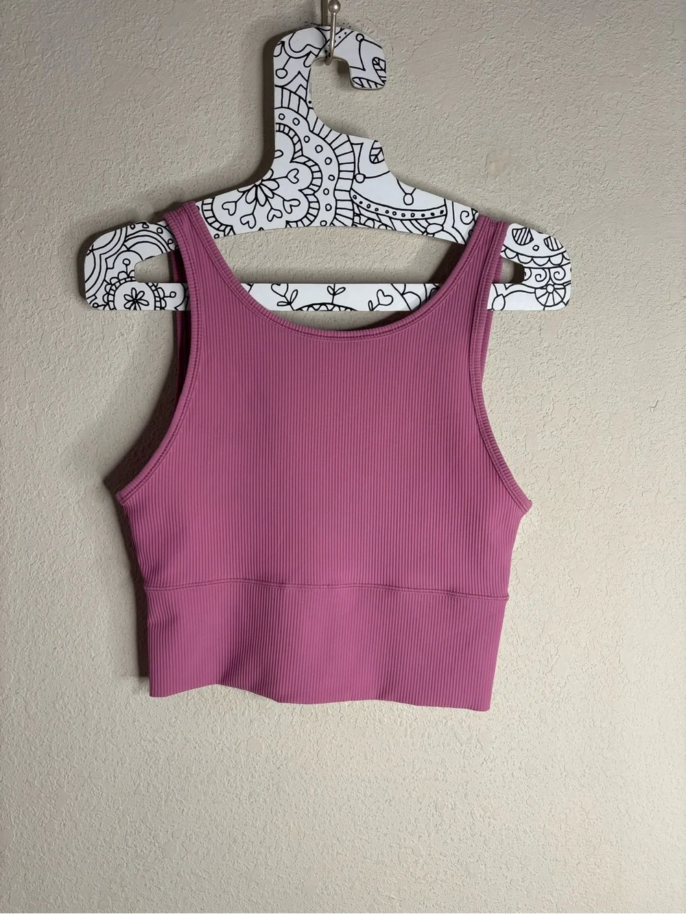 Lululemon power pivot ribbed tank size 4